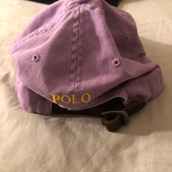 Polo Ralph Lauren purple baseball cap - Picture 2 of 3